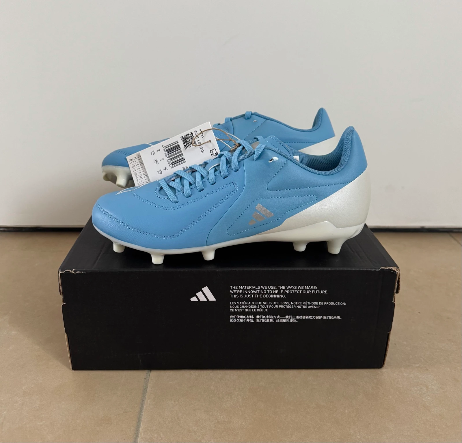 Chaussures de foot Adidas RS-15 Elite FG neuves pointure 42
